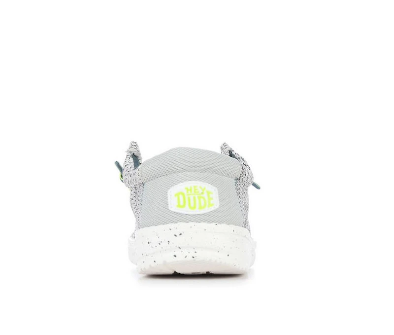 Kids' HEYDUDE Little Kid & Big Wally Youth Heathered Mesh Casual Shoes