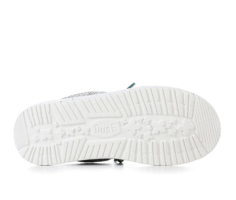 Kids' HEYDUDE Little Kid & Big Wally Youth Heathered Mesh Casual Shoes