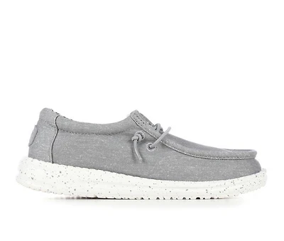 Kids' HEYDUDE Little Kid & Big Wally Canvas Casual Shoes