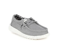 Kids' HEYDUDE Little Kid & Big Wally Canvas Casual Shoes