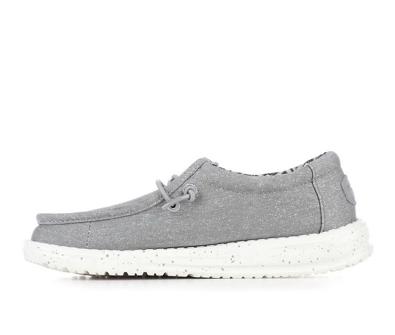 Kids' HEYDUDE Little Kid & Big Wally Canvas Casual Shoes