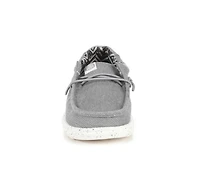 Kids' HEYDUDE Little Kid & Big Wally Canvas Casual Shoes