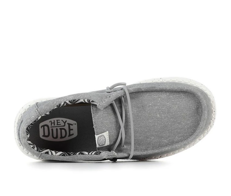 Kids' HEYDUDE Little Kid & Big Wally Canvas Casual Shoes