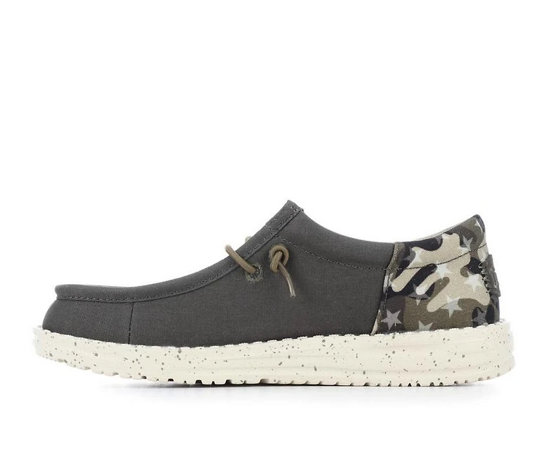 Boys' HEYDUDE Wally Funk Youth Americana 11-6 Casual Shoes