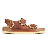 Women's Birkenstock Milano Big Buckle Footbed Sandals
