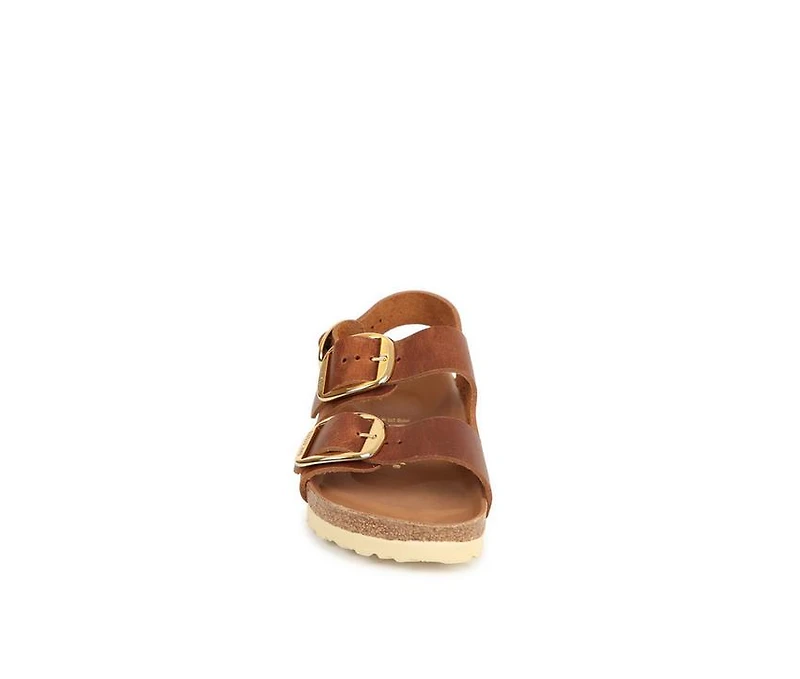Women's Birkenstock Milano Big Buckle Footbed Sandals