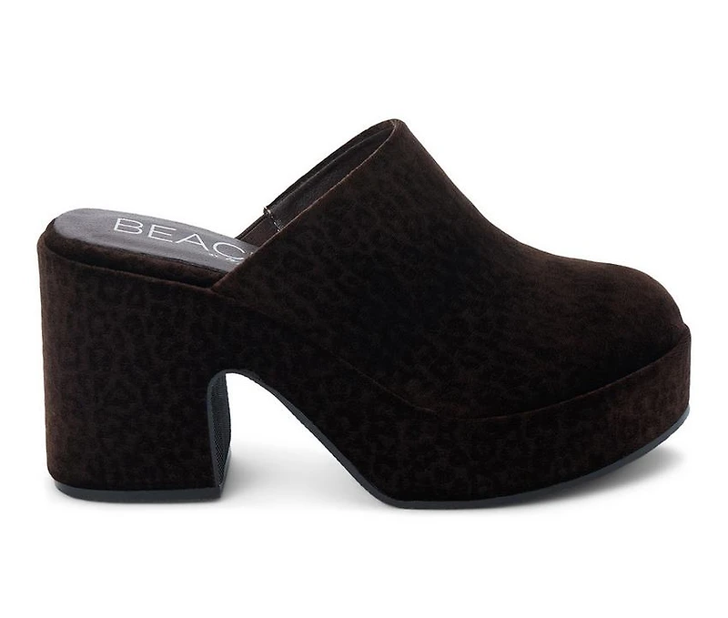 Women's Beach by Matisse Jayde Platform Heeled Clogs