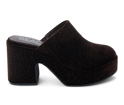 Women's Beach by Matisse Jayde Platform Heeled Clogs