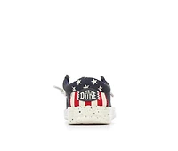 Boys' HEYDUDE Toddler Wally Americana Casual Shoes