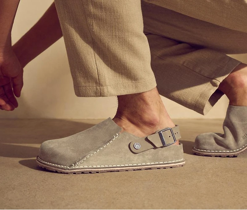 Men's Birkenstock Lutry 365 Suede Slip-On Shoes