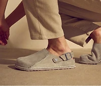 Men's Birkenstock Lutry 365 Suede Slip-On Shoes