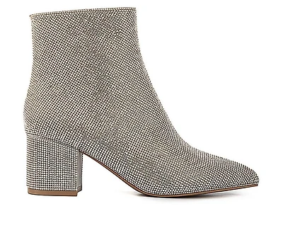 Women's Sugar Nightlife Bling Heeled Booties