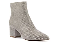 Women's Sugar Nightlife Bling Heeled Booties