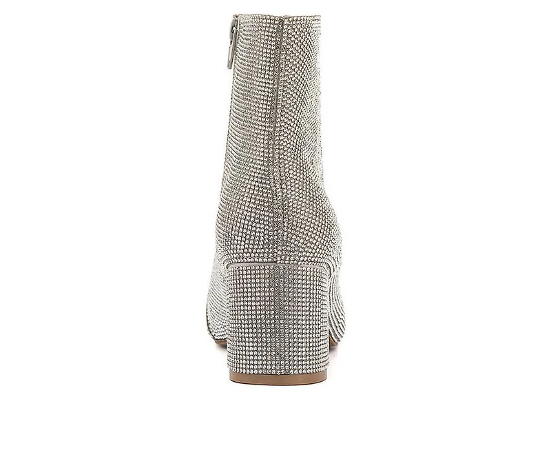 Women's Sugar Nightlife Bling Heeled Booties