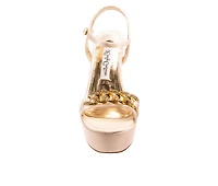 Women's Lady Couture Dance Platform Dress Sandals