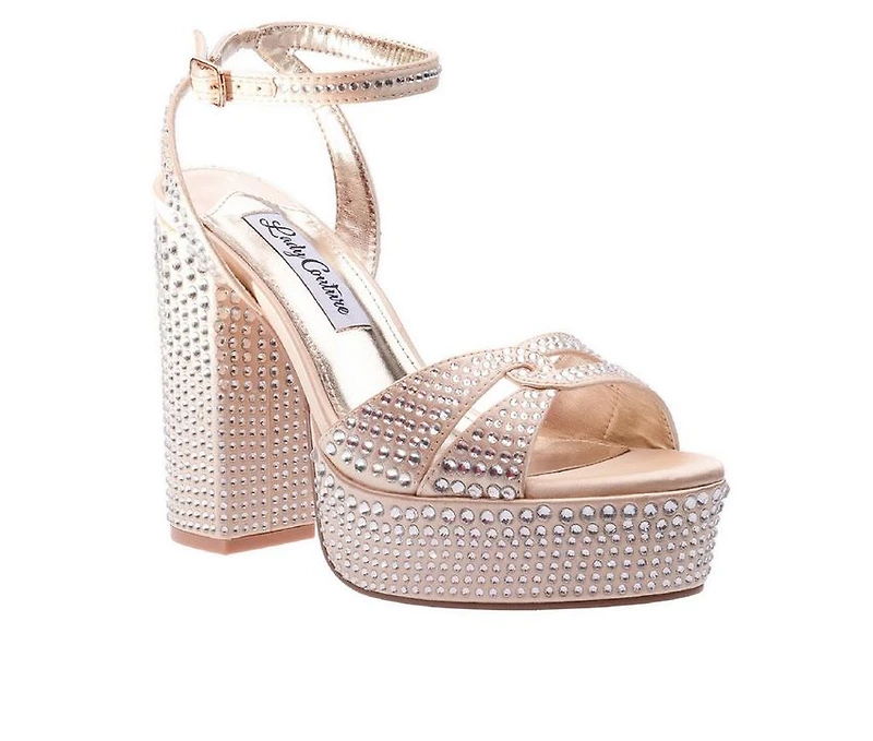 Women's Lady Couture Doll Platform Dress Sandals