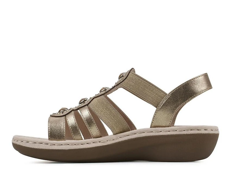 Women's Cliffs by White Mountain Camryn Low Wedge Sandals