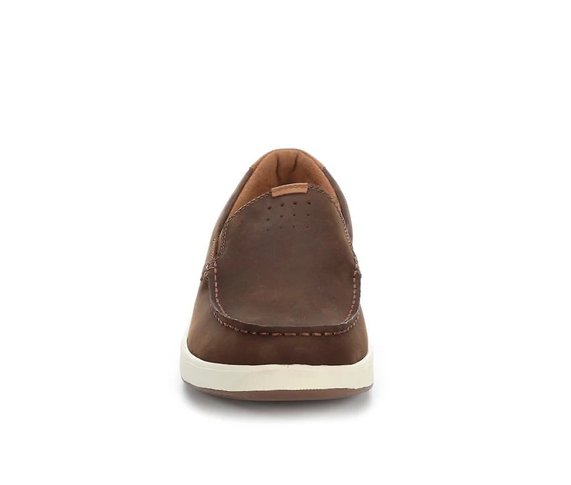 Men's Florsheim Crossover Moc Toe Slip On Casual Loafers