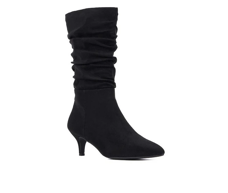 Women's New York and Company Mette Mid Calf Booties