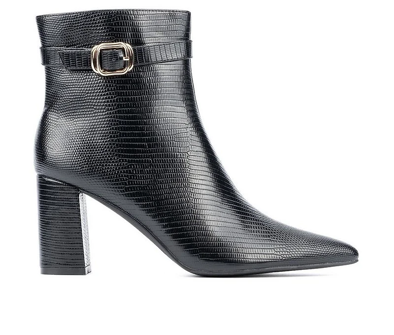 Women's New York and Company Edena Heeled Booties