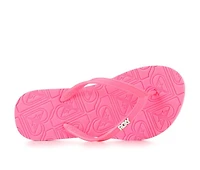 Girls' Roxy Little Kid & Big RG Viva Plat Flip-Flops