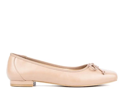 Women's Fashion to Figure Fawn Ballet Wide Width Flats