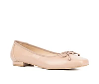 Women's Fashion to Figure Fawn Ballet Wide Width Flats