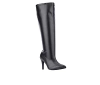 Women's Fashion to Figure Selena Wide Calf Knee High Boots