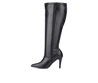 Women's Fashion to Figure Selena Wide Calf Knee High Boots