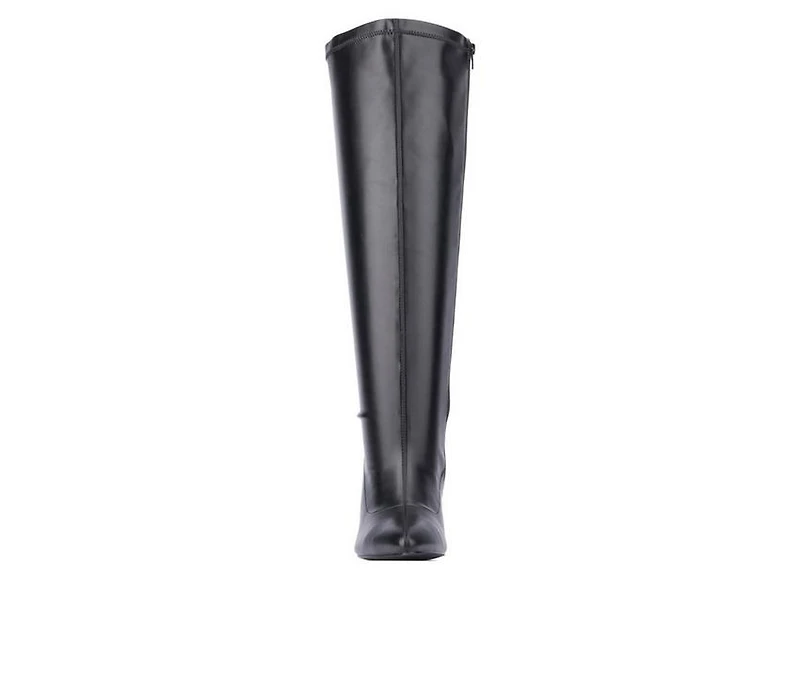 Women's Fashion to Figure Selena Wide Calf Knee High Boots