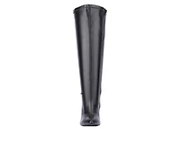 Women's Fashion to Figure Selena Wide Calf Knee High Boots