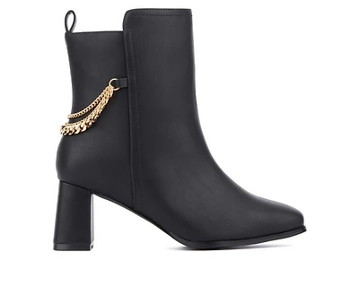 Women's Fashion to Figure Marie Wide Width Heeled Booties