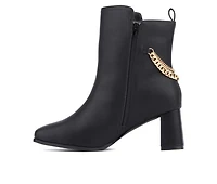 Women's Fashion to Figure Marie Wide Width Heeled Booties