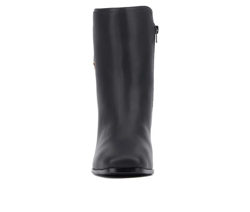 Women's Fashion to Figure Marie Wide Width Heeled Booties