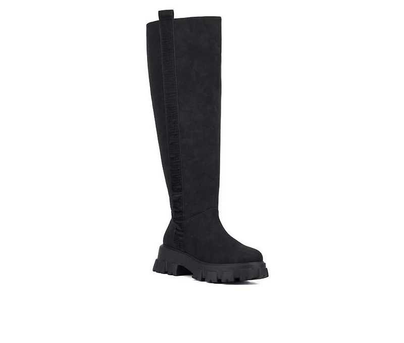 Women's Fashion to Figure Jaime Wide Calf Knee High Boots