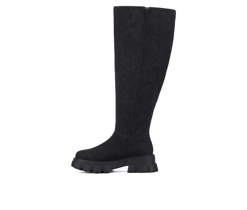 Women's Fashion to Figure Jaime Wide Calf Knee High Boots