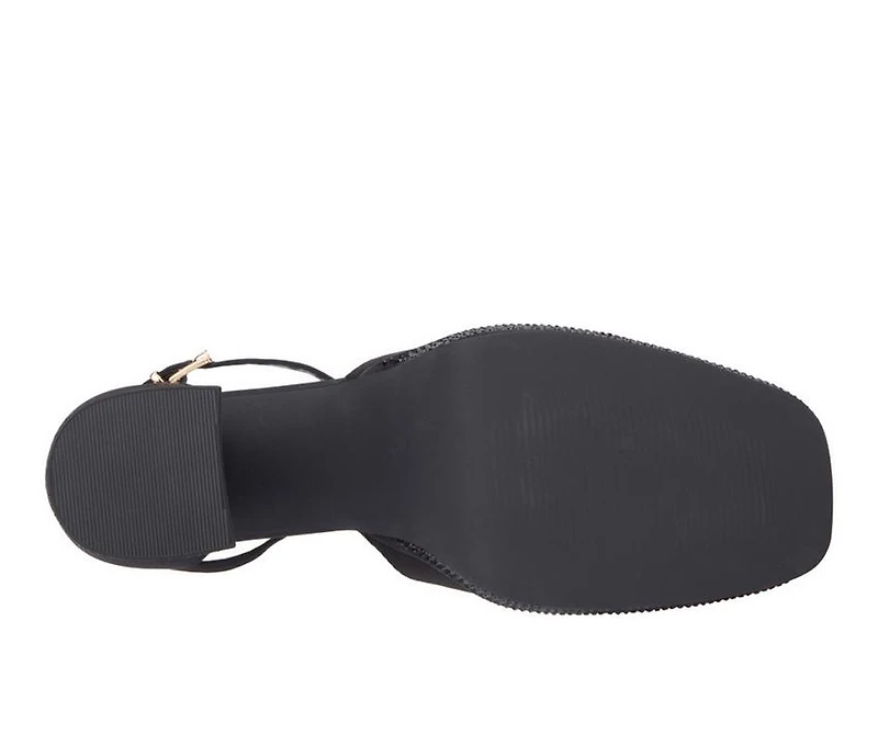 Women's Fashion to Figure Martine 2 Gemmed Wide Width Platform Pumps