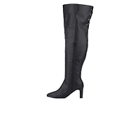 Women's Fashion to Figure Hayya Extra Wide Calf Knee High Boots
