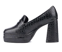 Women's Fashion to Figure Madelyn Wide Width Platform Loafer