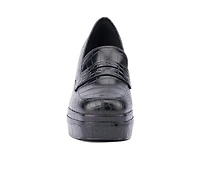 Women's Fashion to Figure Madelyn Wide Width Platform Loafer