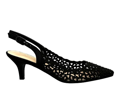 Women's Lady Couture Jewel Slingback Pumps