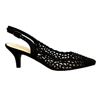 Women's Lady Couture Jewel Slingback Pumps