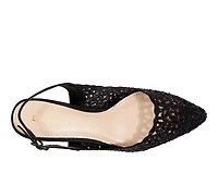 Women's Lady Couture Jewel Slingback Pumps