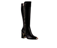 Women's Ninety Union Link Knee High Heeled Boots