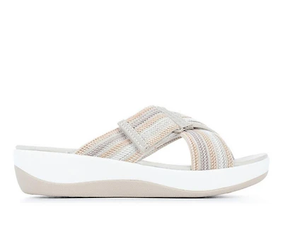 Women's Clarks Arla Wave Wedge Sandals