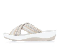 Women's Clarks Arla Wave Wedge Sandals