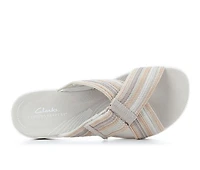 Women's Clarks Arla Wave Wedge Sandals