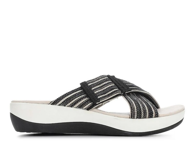 Women's Clarks Arla Wave Wedge Sandals