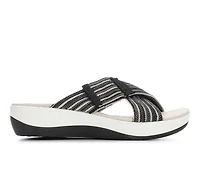 Women's Clarks Arla Wave Wedge Sandals