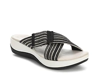 Women's Clarks Arla Wave Wedge Sandals